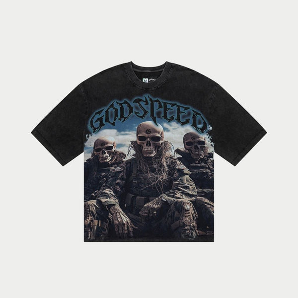 GODSPEED "SQUADRON" TEE (BLACK)