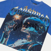 GODSPEED "SPUTNIK MOMENT" TEE (BLUE WASH)