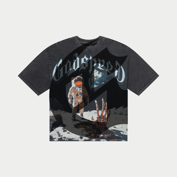 GODSPEED "FIRST CONTACT" TEE (GREY WASH)