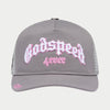 Godspeed Trucker Hat (Grey/Pink)