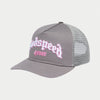 Godspeed Trucker Hat (Grey/Pink)