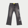 Godspeed Og Logo Flared Denim Printed (Black Wash)