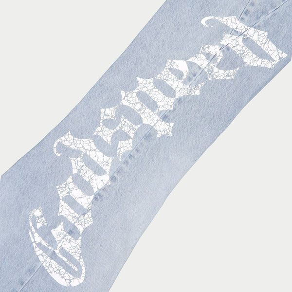 Godspeed Og Logo Flared Denim Printed (Blue Wash)