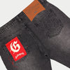 Godspeed Og Logo Flared Denim Stitched (Black Wash)
