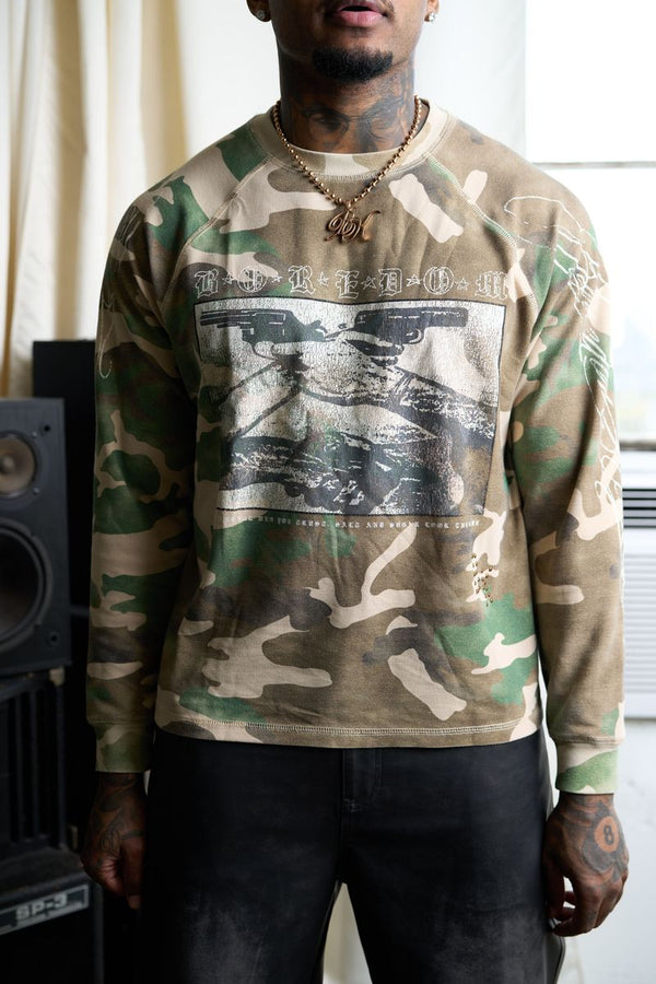Boredom Kills 'Trust' Camo Waffle Thermal