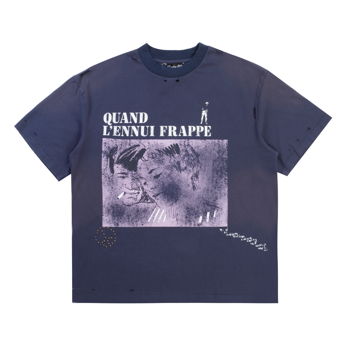 Boredom Kills 'French' Tee