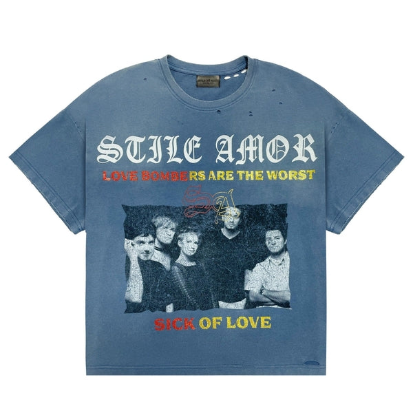Stile De Amor 'Love Bomber' Tee
