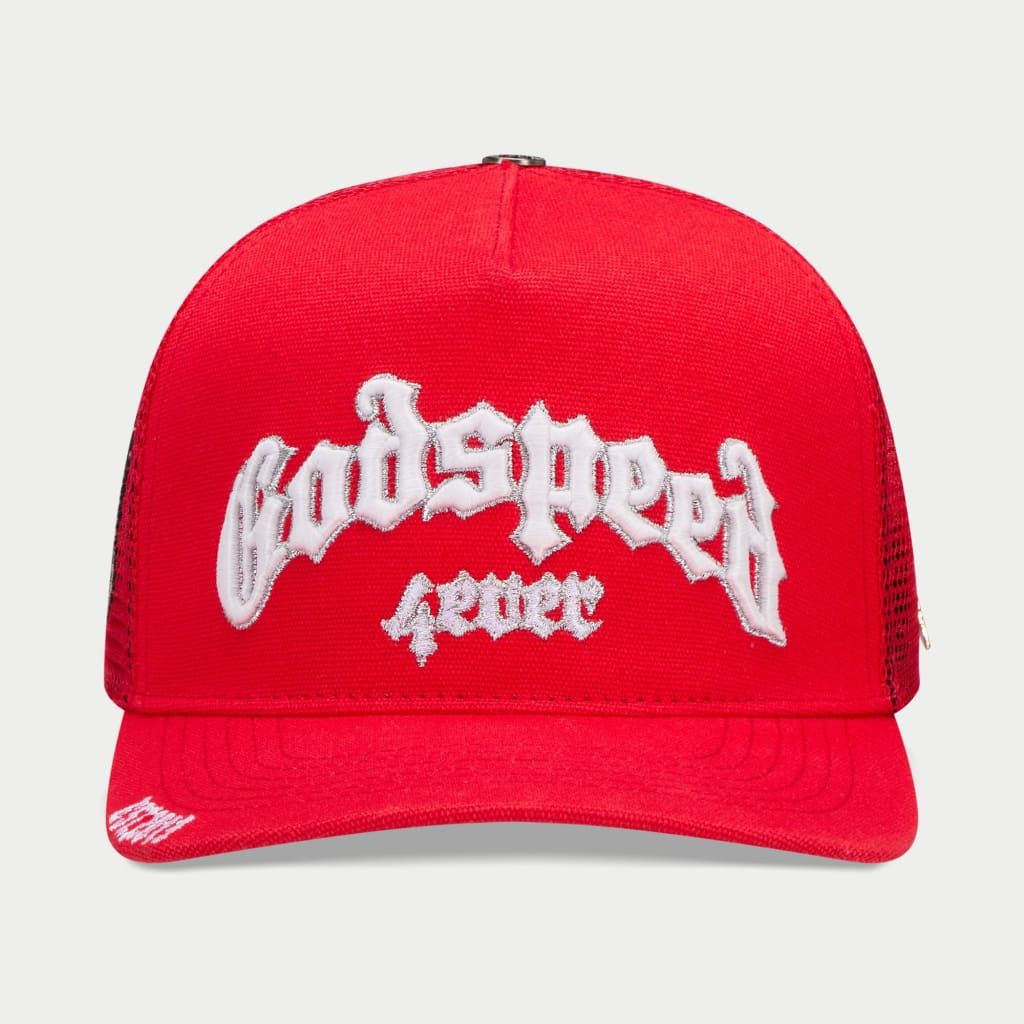 Godspeed Trucker Hat (Red)