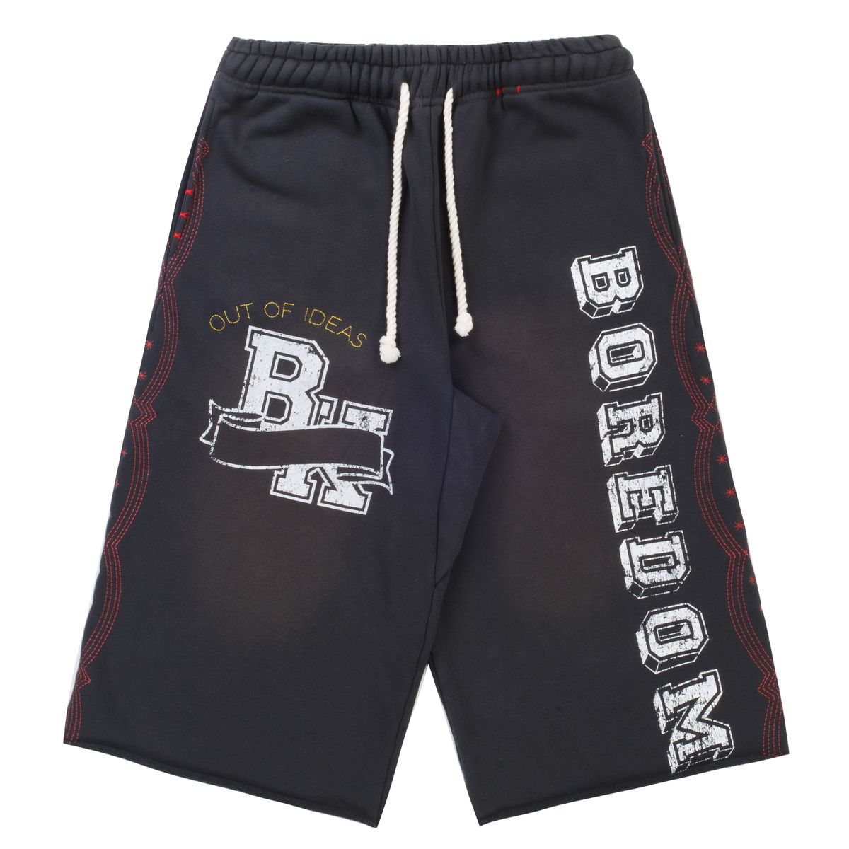 Boredom Kills 'Collegiate' Shorts (Black)