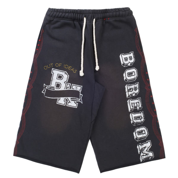 Boredom Kills 'Collegiate' Shorts (Black)