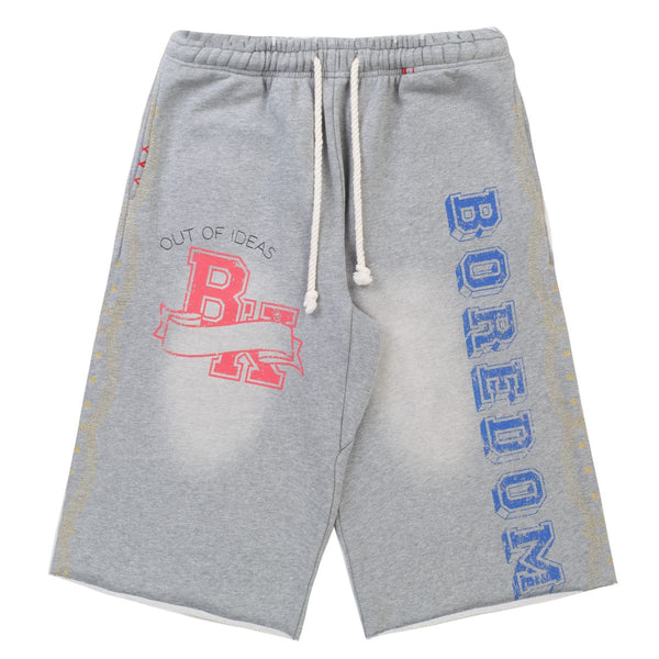 Boredom Kills 'Collegiate' Shorts (Grey)
