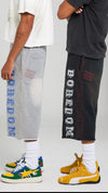 Boredom Kills 'Collegiate' Shorts (Grey)