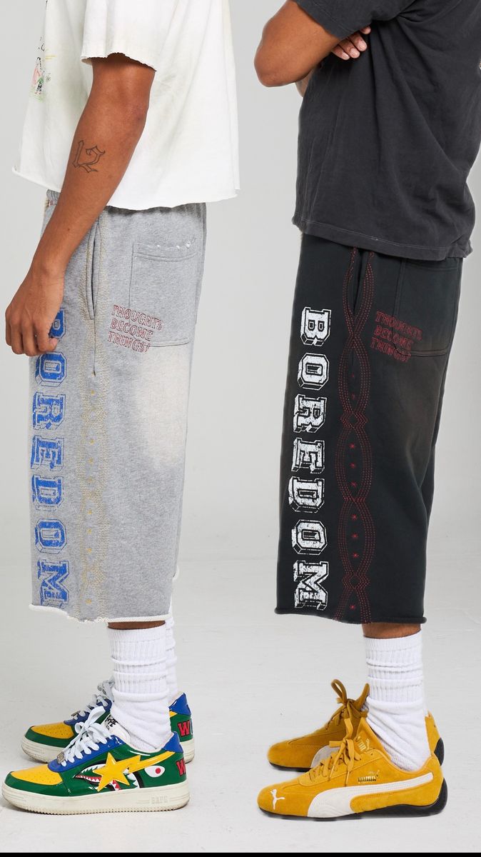 Boredom Kills 'Collegiate' Shorts (Black)