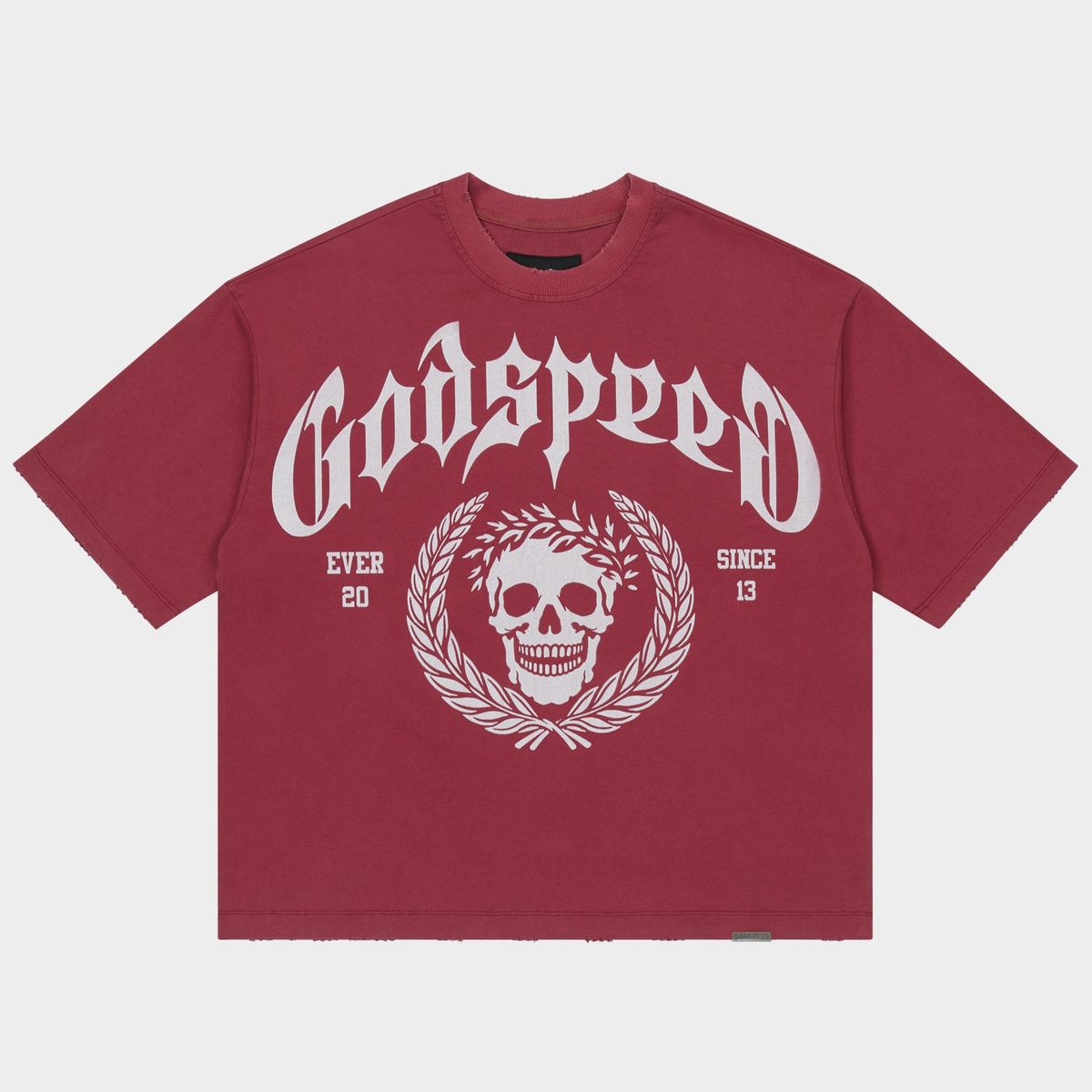 Godspeed 'Victor Crest' Tee (Red)