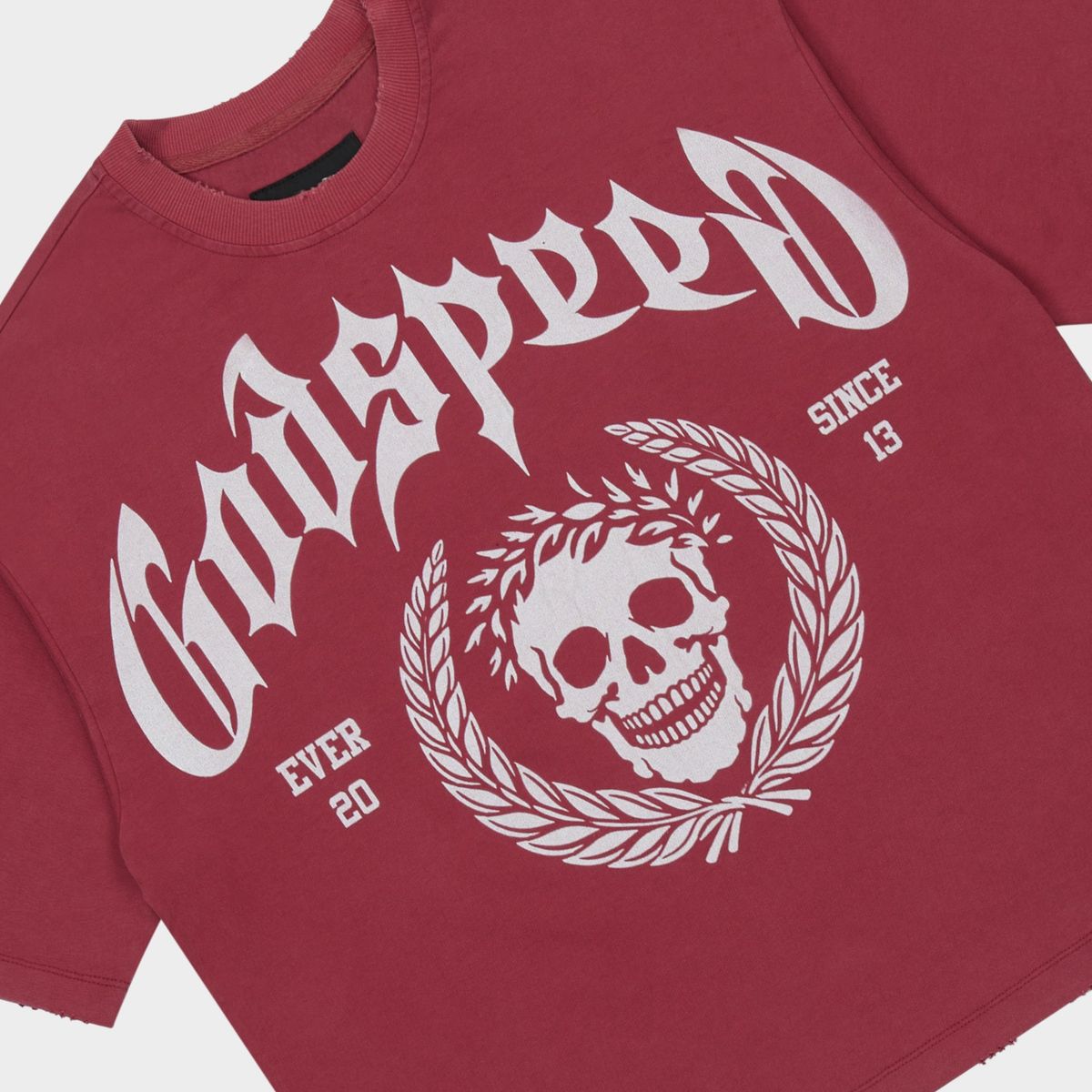 Godspeed 'Victor Crest' Tee (Red)