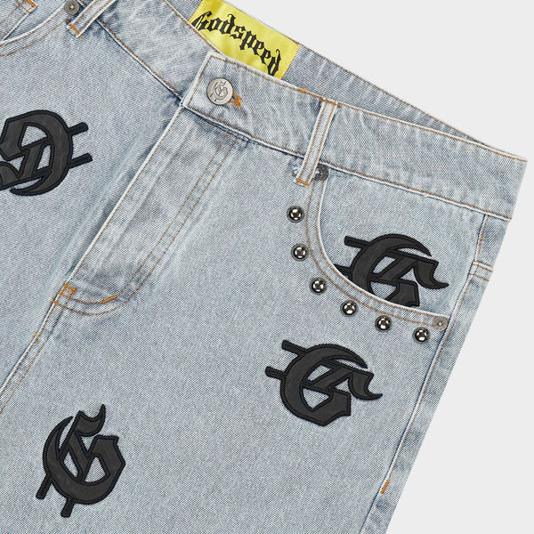 Godspeed 'Infinity' Denim Shorts
