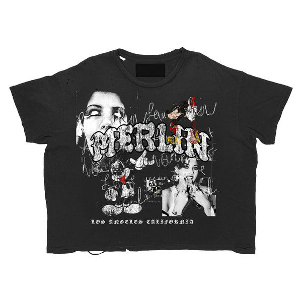 Merlin Rockstar Mickey Tee