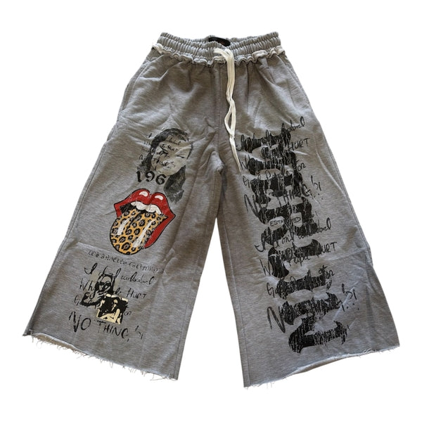 Merlin The Pain of Rolling 3/4 Shorts (Grey)