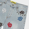 Godspeed 'Infinity' Denim Shorts (Multi Color)