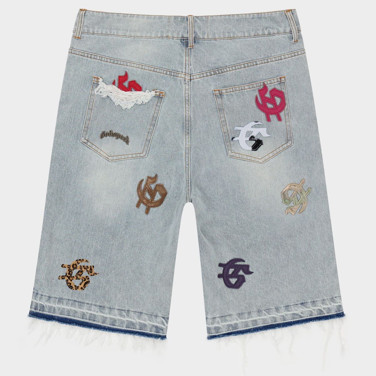 Godspeed 'Infinity' Denim Shorts (Multi Color)