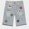 Godspeed 'Infinity' Denim Shorts (Multi Color)