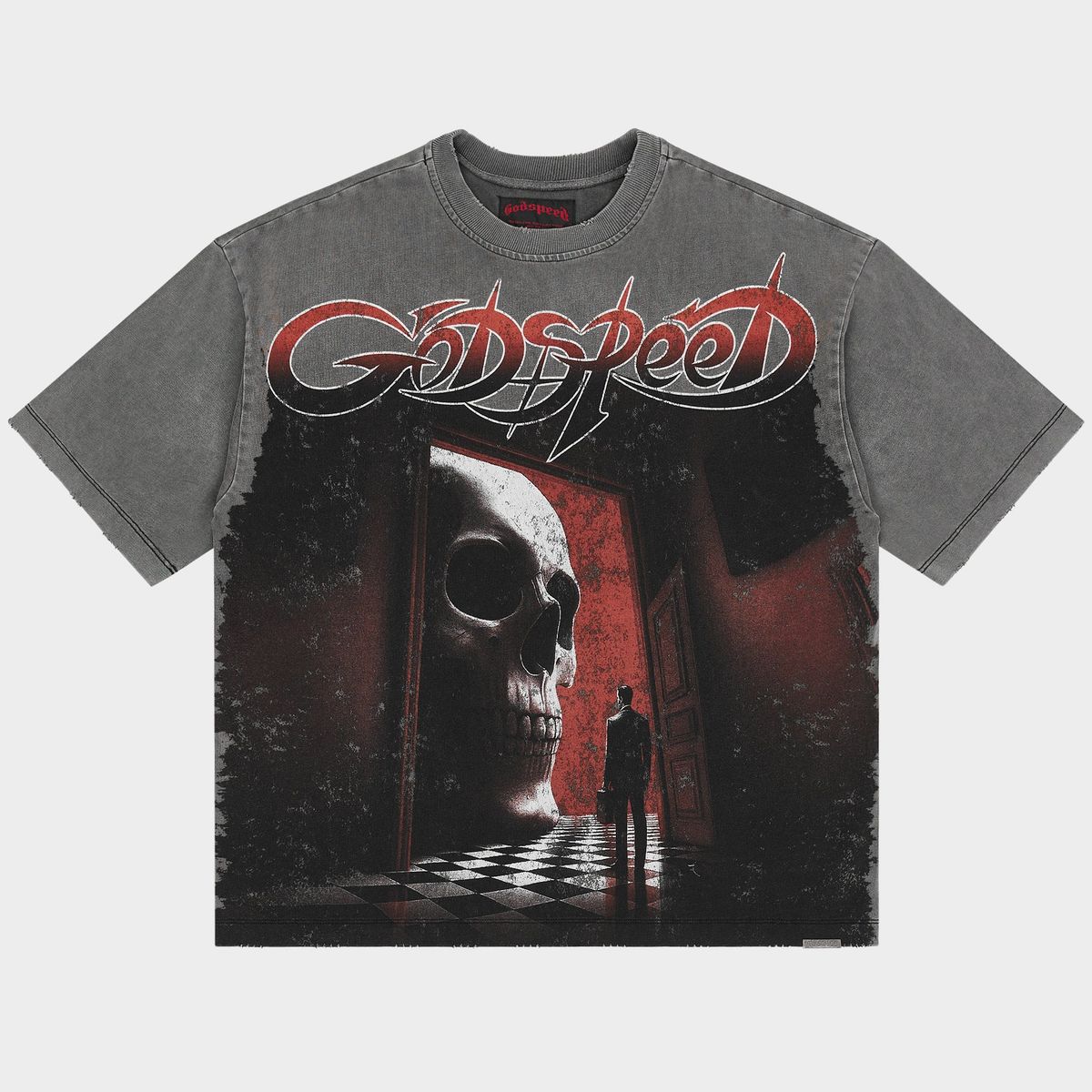 Godspeed 'Fates Doorstep' Tee (Grey)