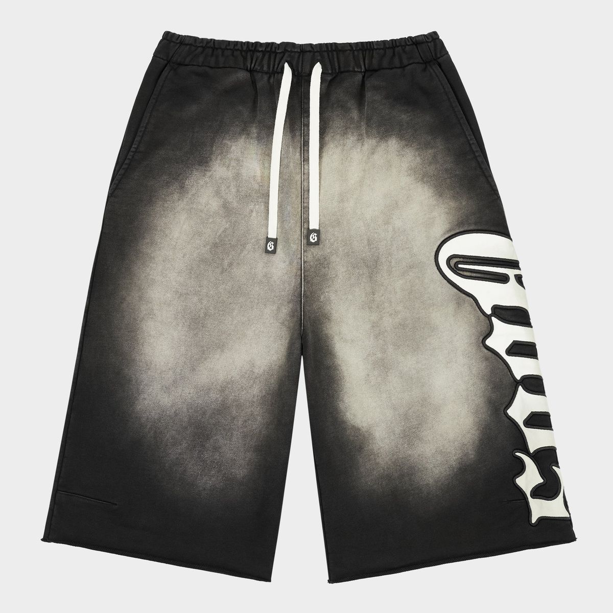 Godspeed 'OG Logo' 3/4 Shorts (Black Wash)