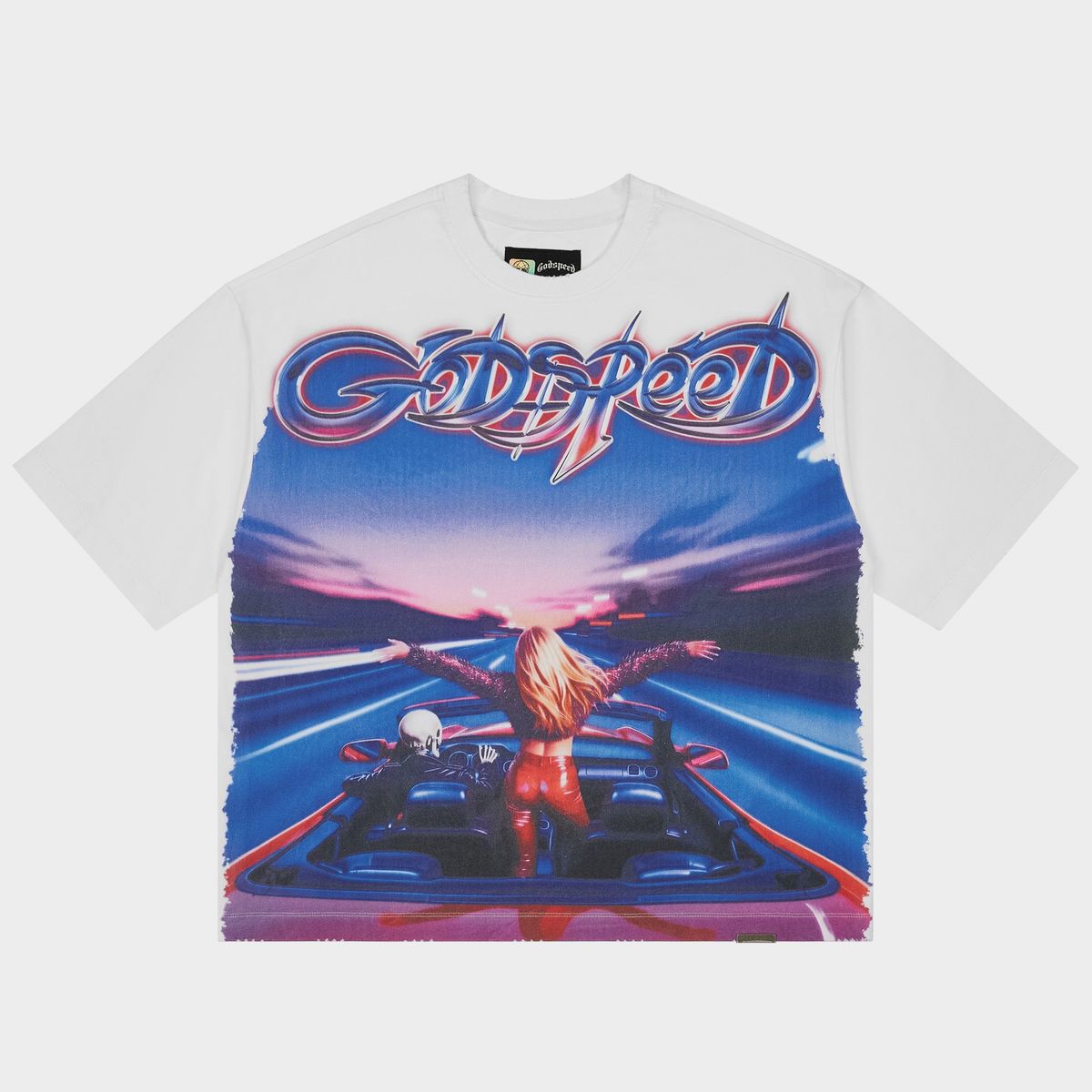 Godspeed 'FUN' Tee (White)