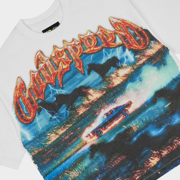 Godspeed 'Horsepower' Tee (White)