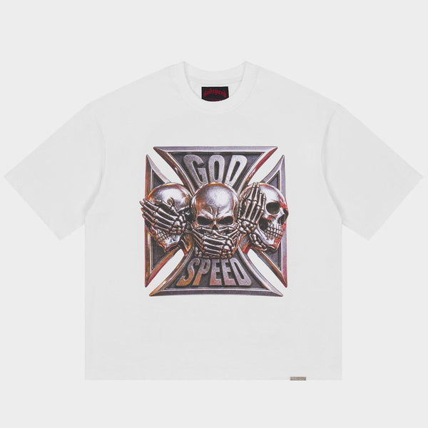Godspeed 'Omerta' Tee (White)