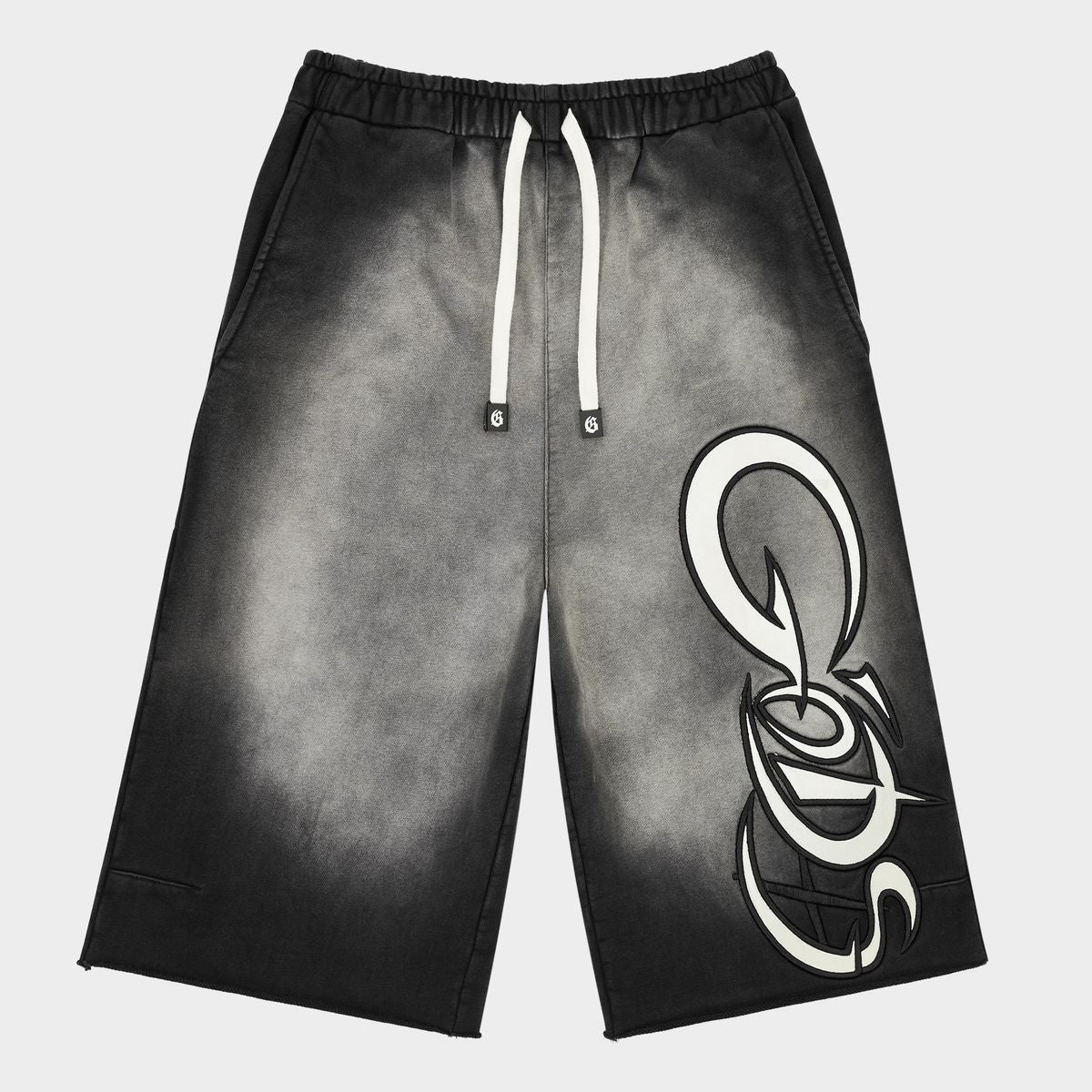 Godspeed 'New Age' 3/4 Shorts (Black Wash)
