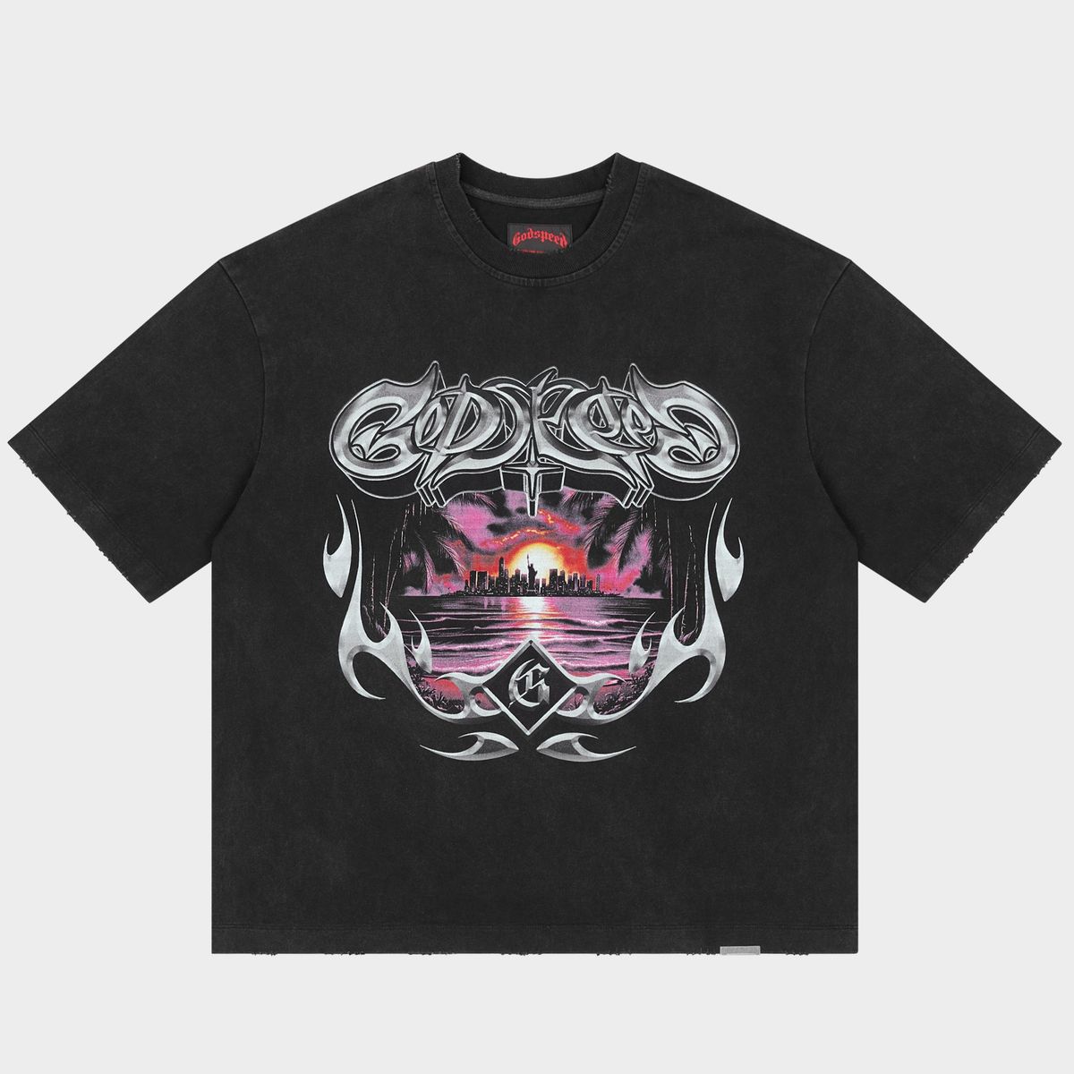 Godspeed 'Liberty Sunset' Tee (Black)