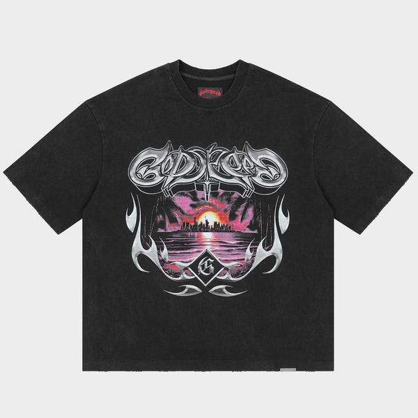 Godspeed 'Liberty Sunset' Tee (Black)