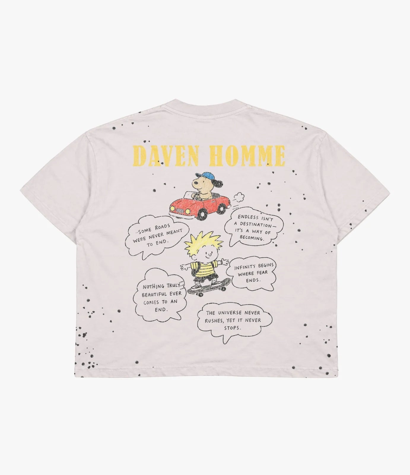 Daven Homme 'Bound By Nothing’ Tee (Biege)