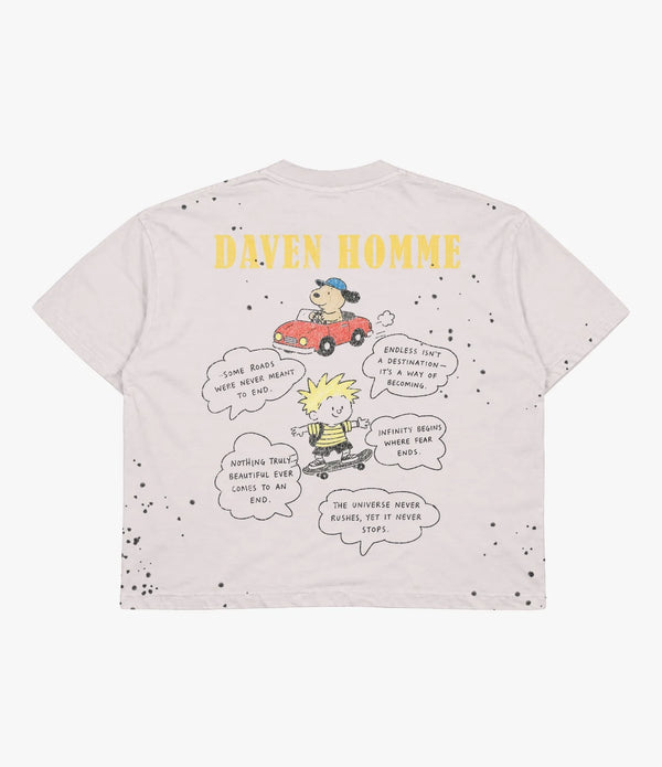 Daven Homme 'Bound By Nothing’ Tee (Biege)