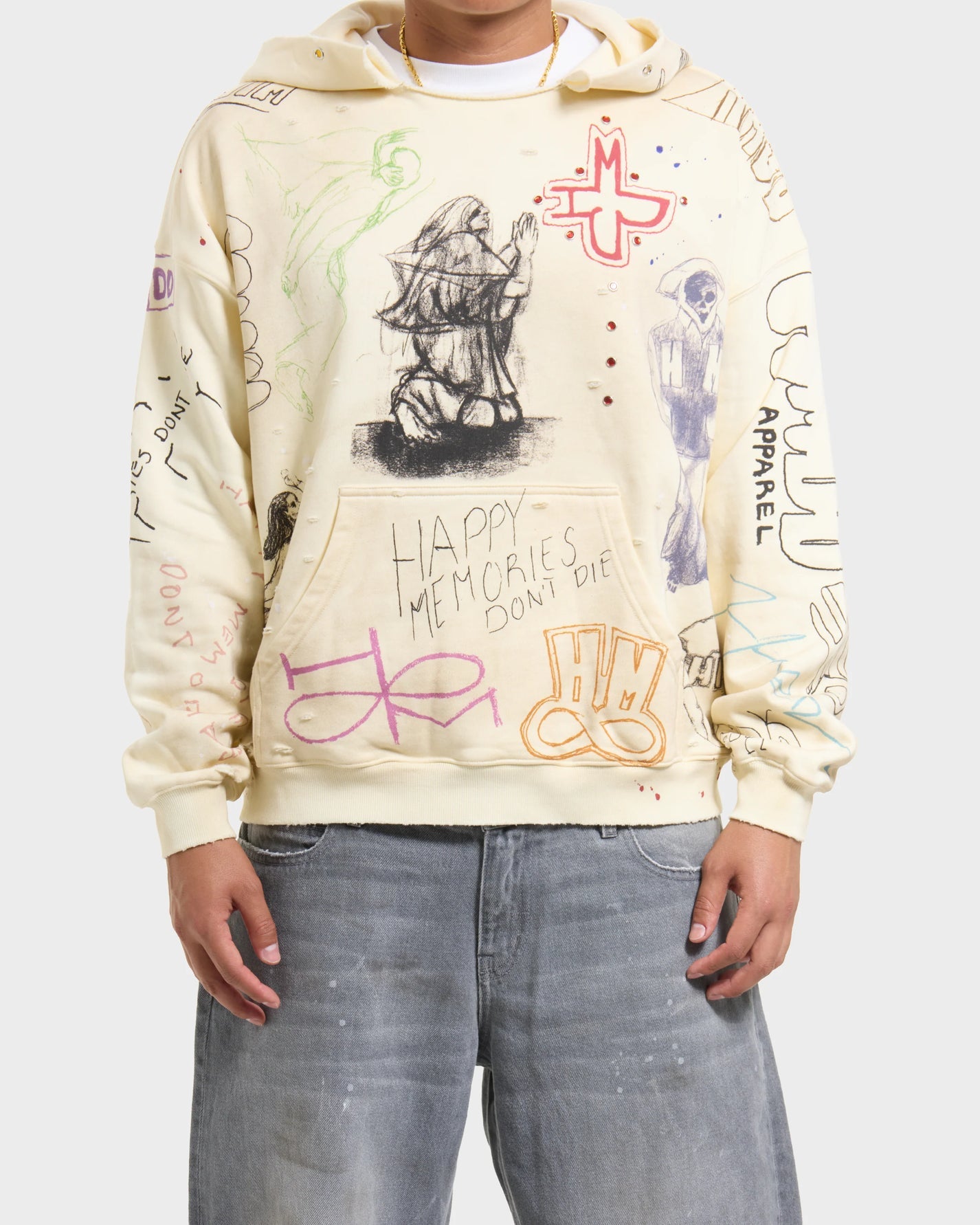 HMDD Sketch Pullover Hoodie