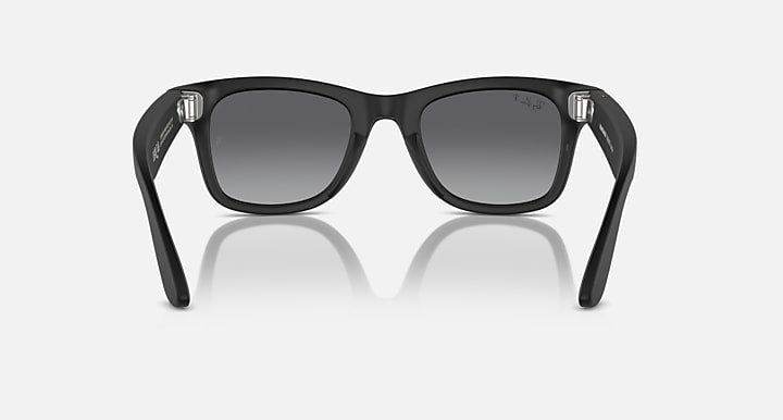 Ray-Ban | Meta Wayfarer Matte Black (Black/Polar Gradient Graphite)