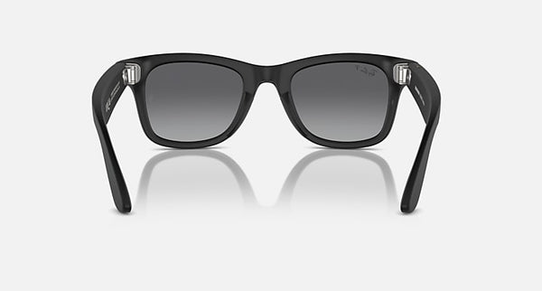 Ray-Ban | Meta Wayfarer Matte Black (Black/Polar Gradient Graphite)