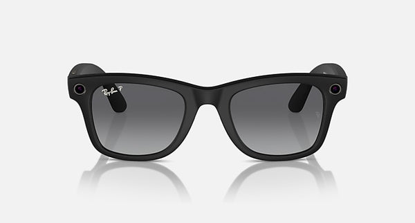 Ray-Ban | Meta Wayfarer Matte Black (Black/Polar Gradient Graphite)
