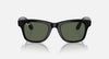 Ray-Ban | Meta Wayfarer Glossy Black (Black/G15 Green)