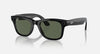 Ray-Ban | Meta Wayfarer Glossy Black (Black/G15 Green)
