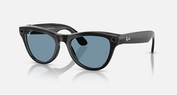 Ray-Ban | Meta Skyler Glossy Black - Clear/Sapphire Transition