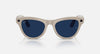 Ray-Ban | Meta Skyler Shiny Chalky Grey (Clear/Sapphire Transition)