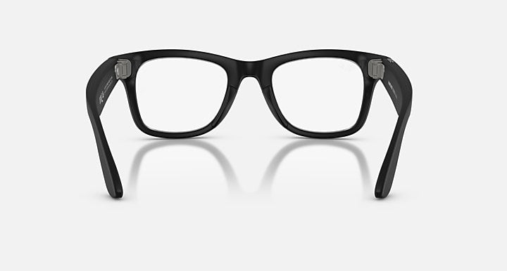 Ray-Ban | Meta Wayfarer Glossy Black (Clear)