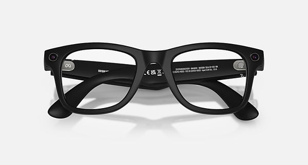 Ray-Ban | Meta Wayfarer Glossy Black (Clear)
