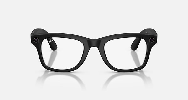 Ray-Ban | Meta Wayfarer Glossy Black (Clear)