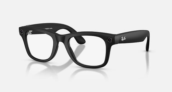 Ray-Ban | Meta Wayfarer Glossy Black (Clear)