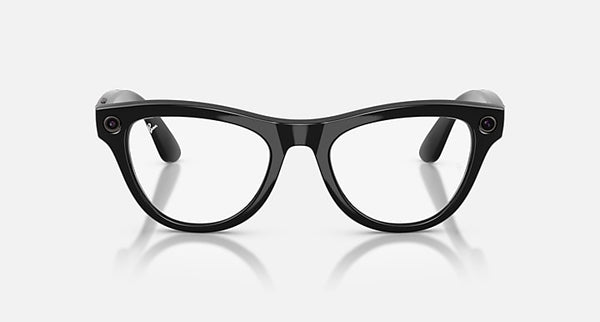 Ray-Ban | Meta Skyler Glossy Black - Clear/Sapphire Transition