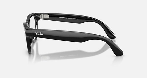 Ray-Ban | Meta Skyler Glossy Black - Clear/Sapphire Transition