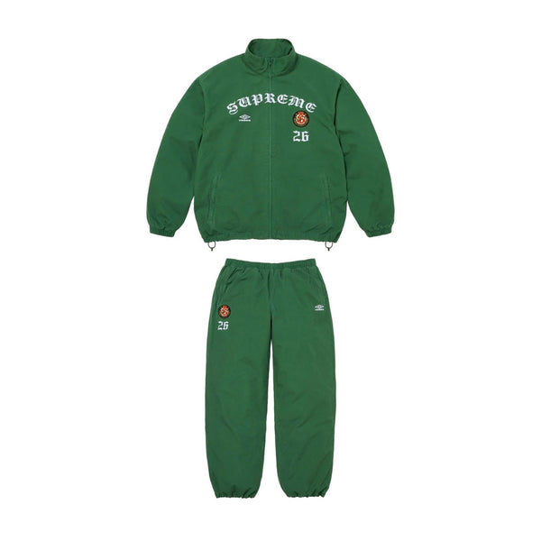 Supreme / Umbro Cotton Ripstop Tracksuit FW26 (Green)